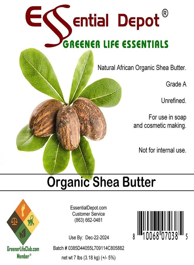 Essential Depot Shea Butter - Grade A - Unrefined - 7 lbs - Greener Life Club Box - Image 3